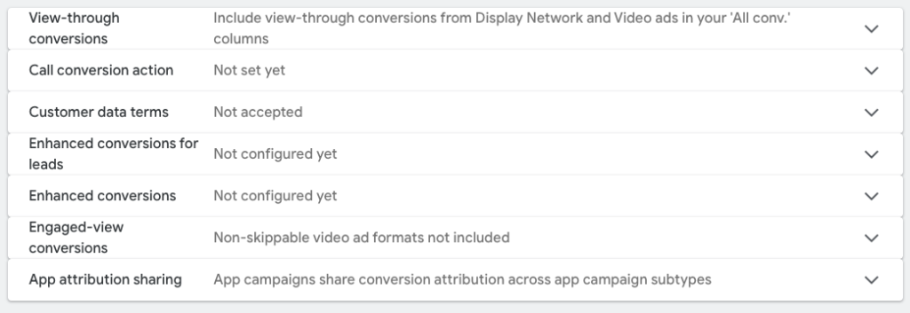 Google Ads Settings